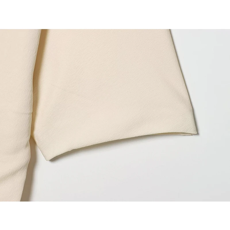 2025 Women's Asymmetry Short Shirts & Blouses Top New Short Sleeve Ruched Fashion Streetwear Casual Chic Blouse Tops