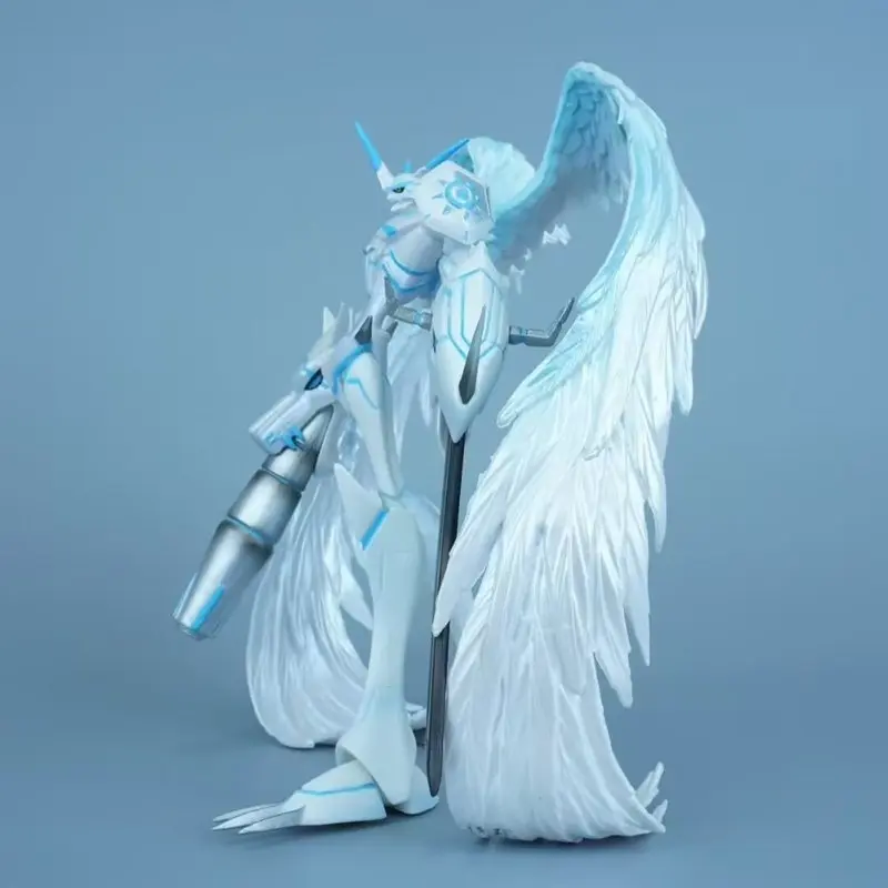 20cm Anime Digimon Adventure Omegmon Merciful Mode Figure Digimon Action Figures Pvc Statue Collection Model Toys Kids Gift