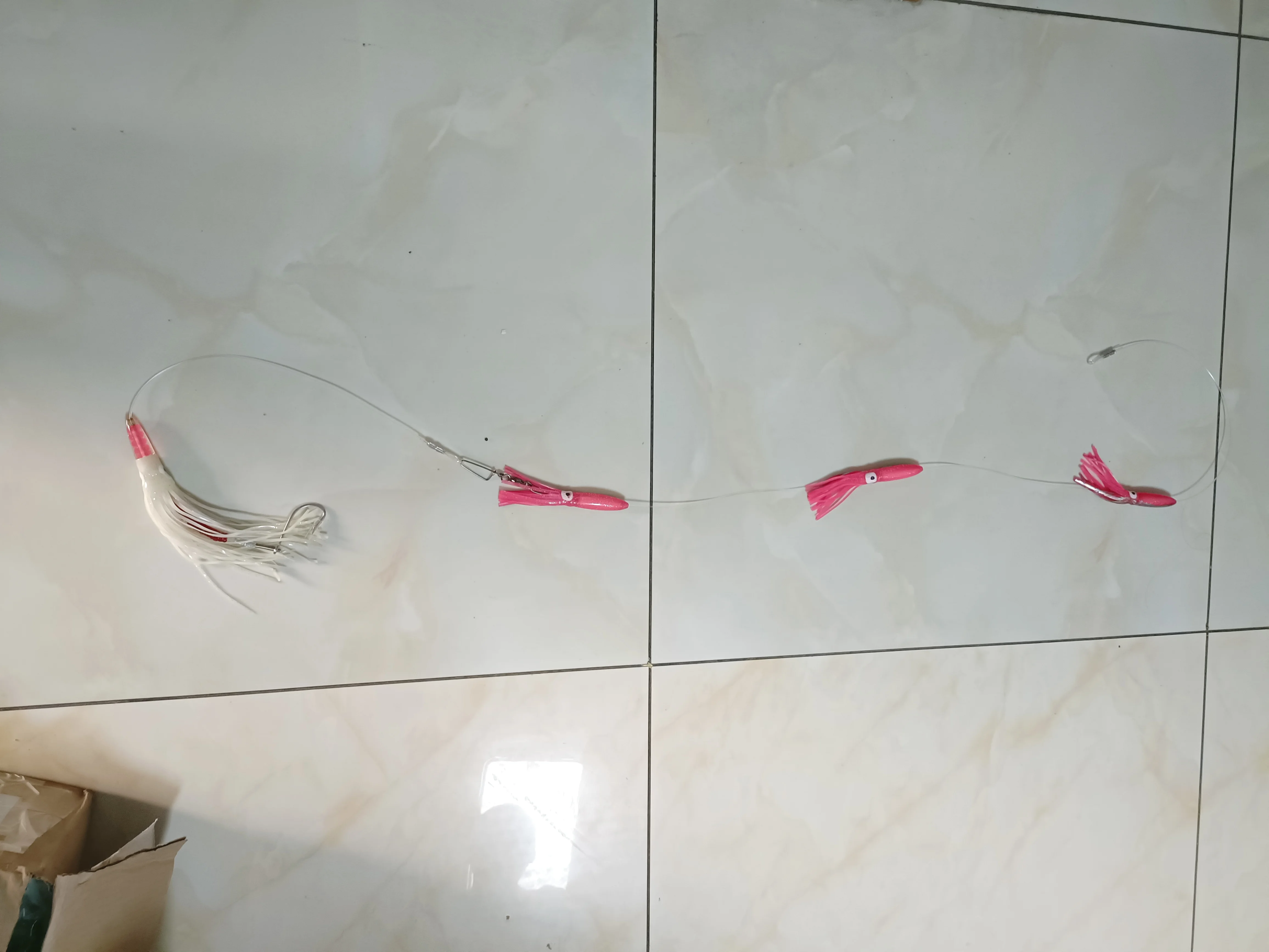 Drag angeln zug, 6 "octopus,56g(2 UNZEN) harz fisch, 2 meter lange, edelstahl KEINE 7/0 Haken, ziehen kraft 200 £, thunfisch, swordfish – Detail 9