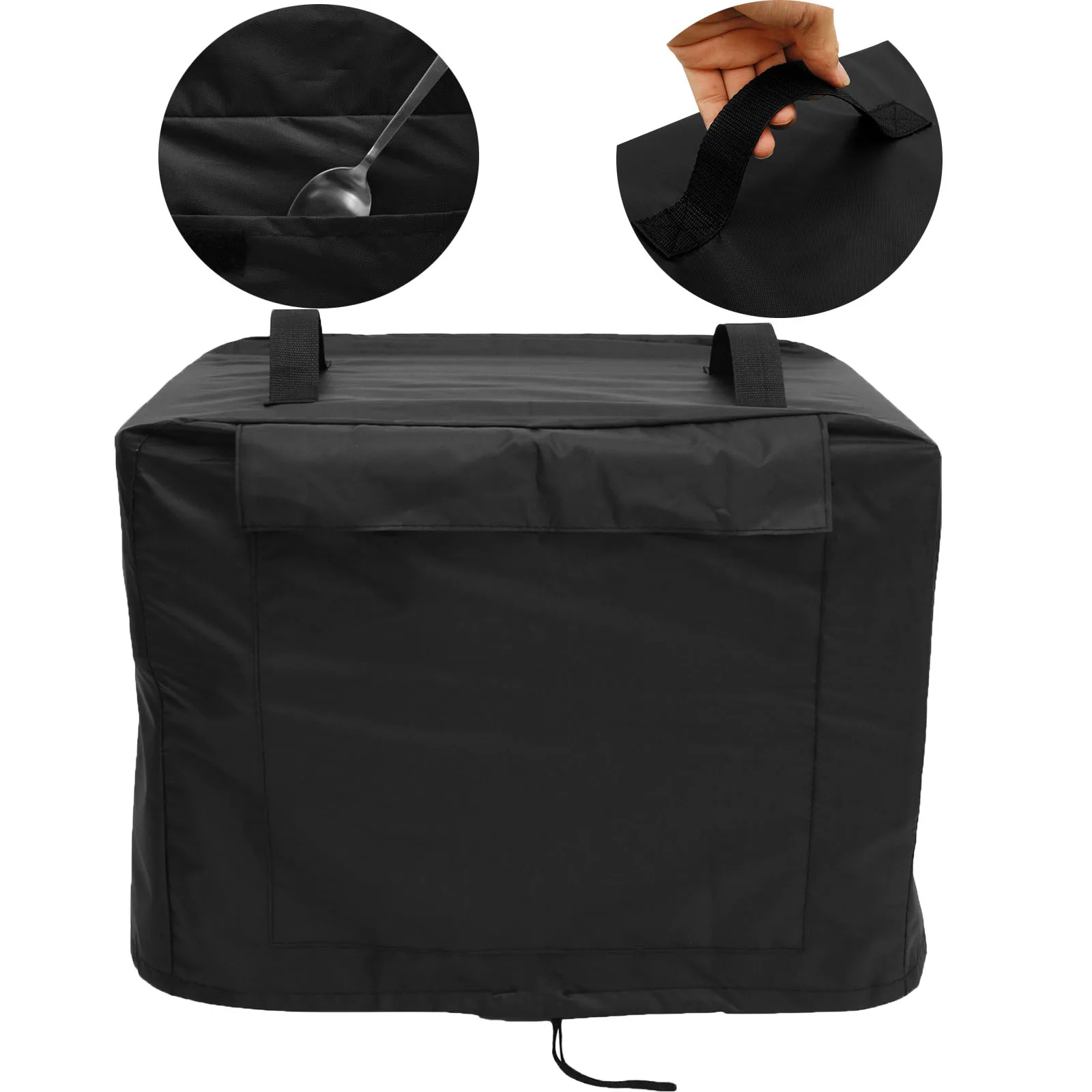 Kitchen Dust Cover Meat Slicer Cover 420D Oxford Cloth Pocket Waterproof Resistant Protective Cookware
