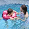 Swimbobo Kids Swim Floats Baby Newborn Underarm Child Non Inflatable Float Blue Panda Non-inflatable Children's Swimming Ring 6