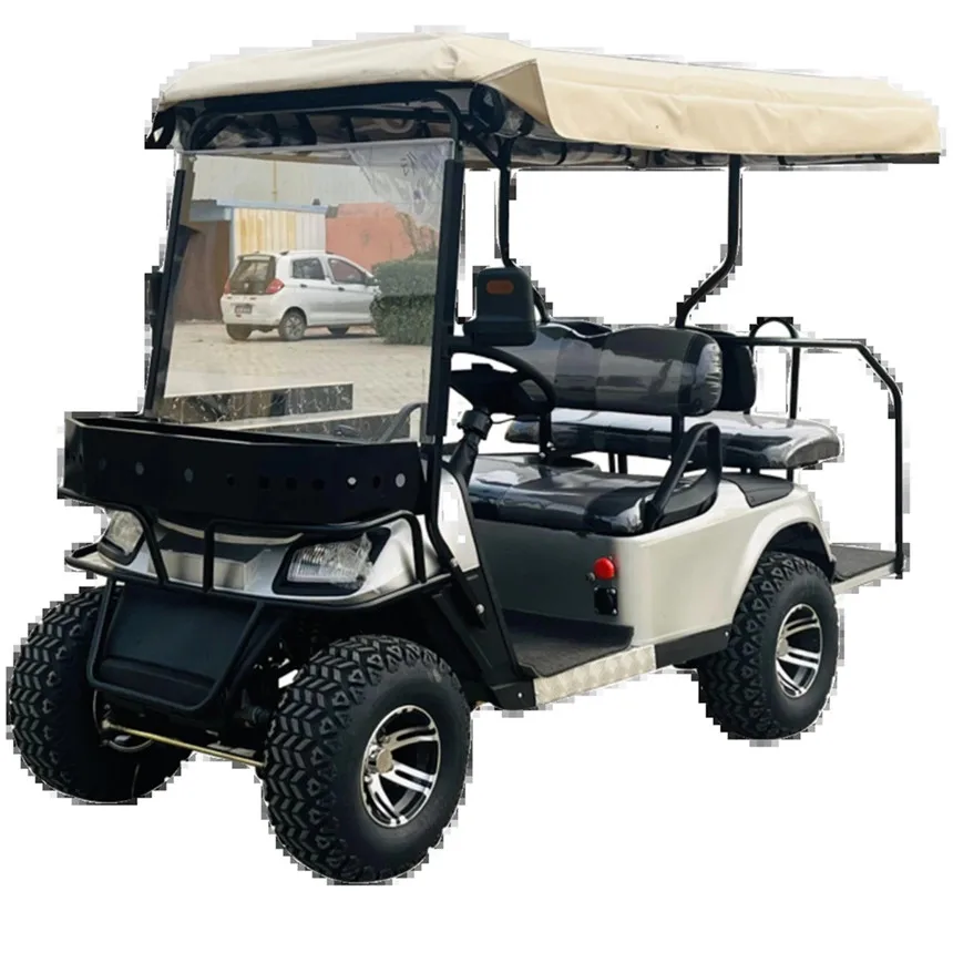 

Street Legal Low Consumption Best Price Lithium Battery Golf Cart 48V 5KW Sight Scooter Solar Off-Road Electric Golf Cart