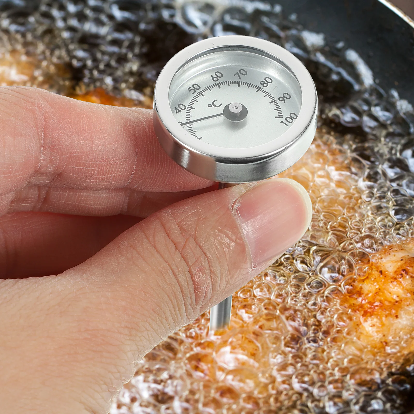 

Food Thermometer Grill Baking Stainless Steel Electric Kettle Kitchen Supply Temperature Gauge Household Cooking Thermometers