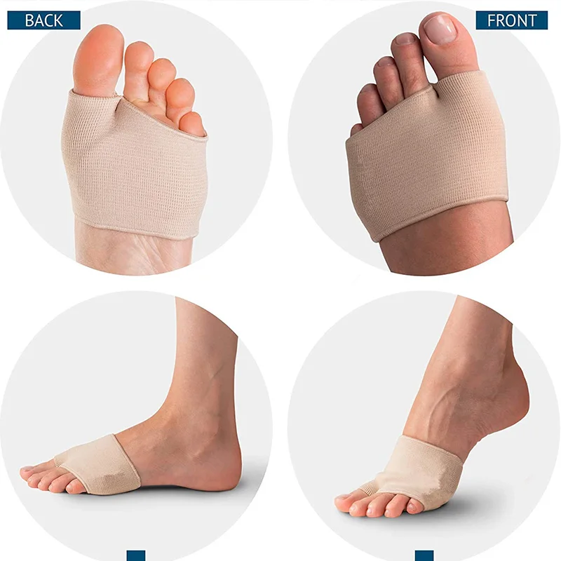 Forefoot Pads High Heels Anti Slip Shock Resistance Pressure Reduction Thickened Foot Protectors