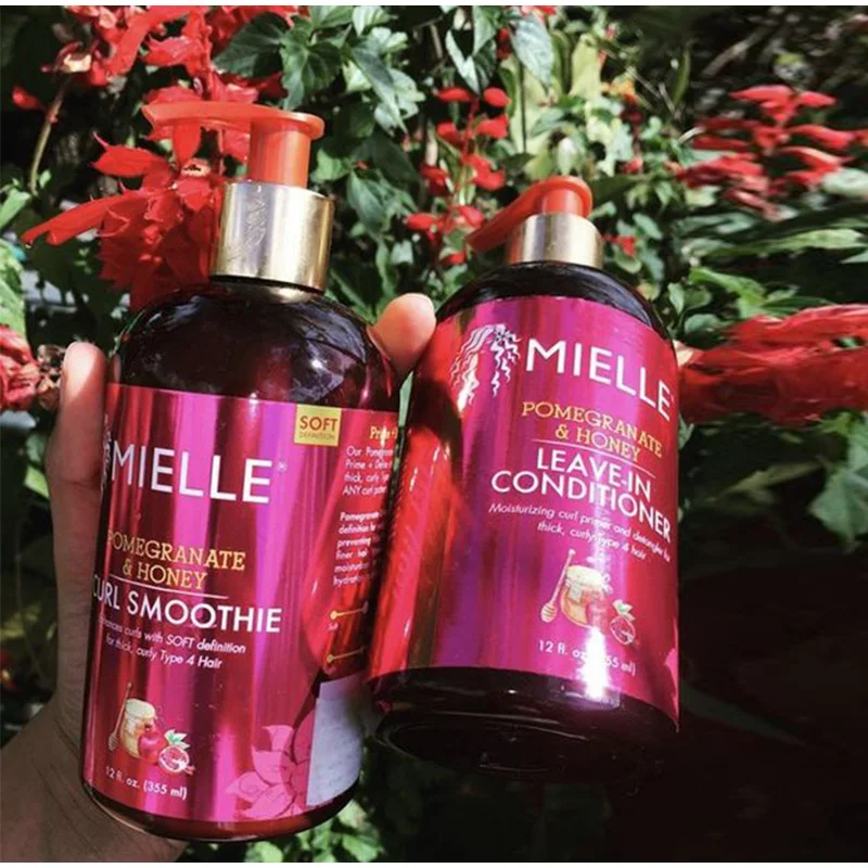 Description Picture 2 of item355ML Pomegrante & Honey Conditioner For Curl Hair Rosemary Mint Enhanced Hair Mask Moisturizing Repair Hair Care Shampoo