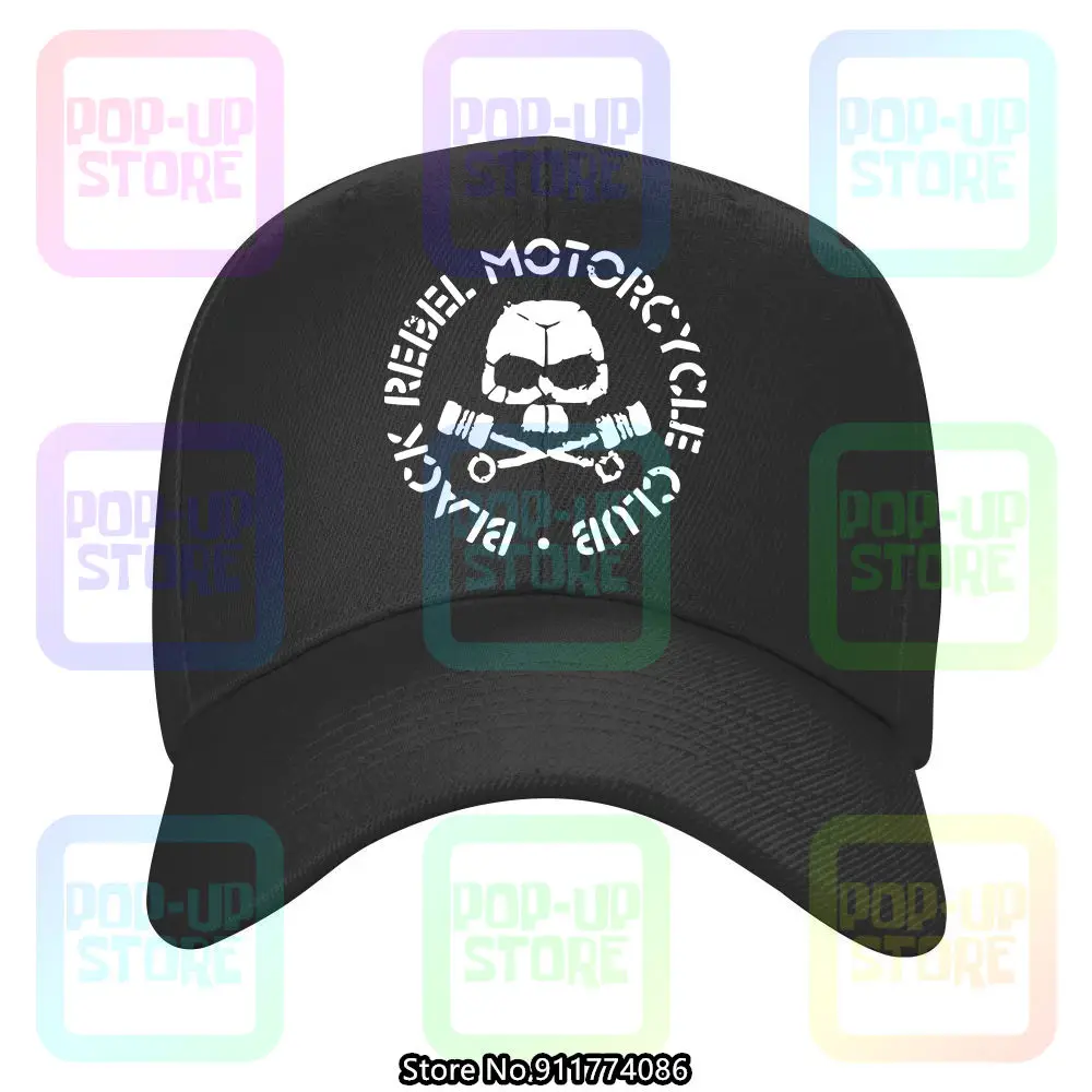 Black Rebel Motorcycle Club Band Logo Brmc Consegna Gratuita Cotton Truck Driver Caps Berretto Da Baseball Per Uomo E Donna