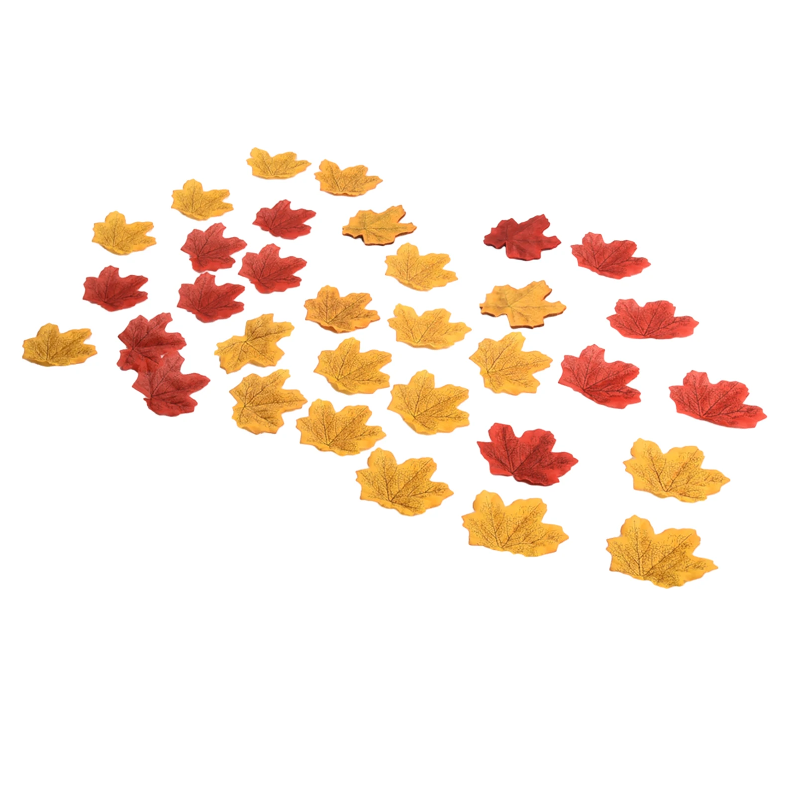 

Maple Leaf 100/200Pcs Autumn Fall Fake Silk Leaves Craft Wedding Party Decor Photography Props For Craft Activities