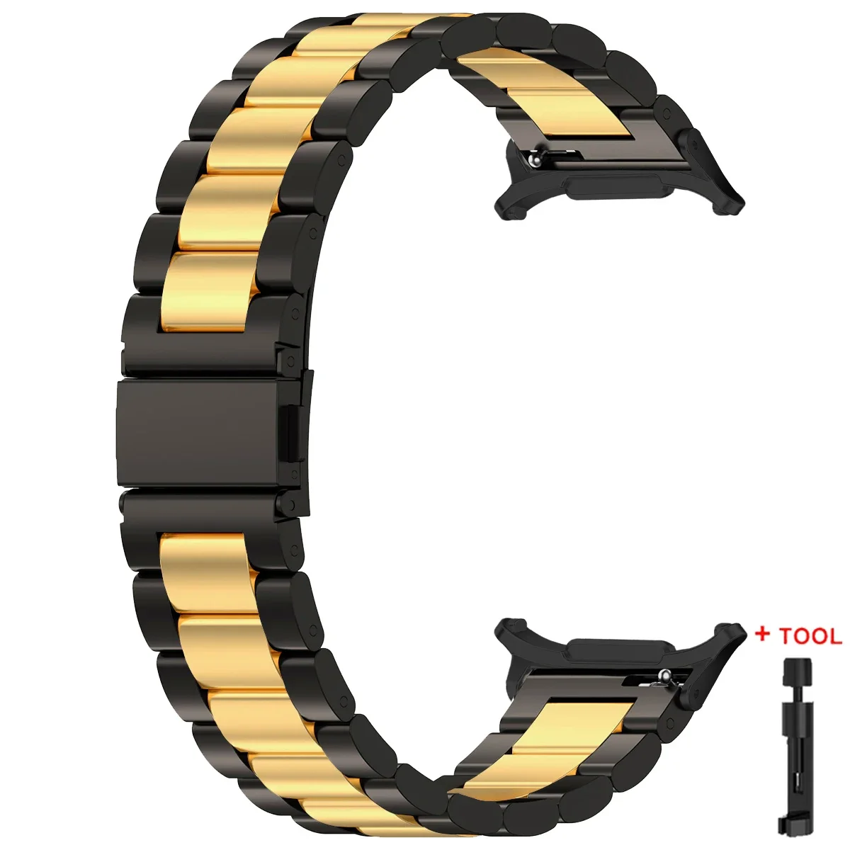 Stainless Steel Quick-Release Bracelet Replacement Wristband
