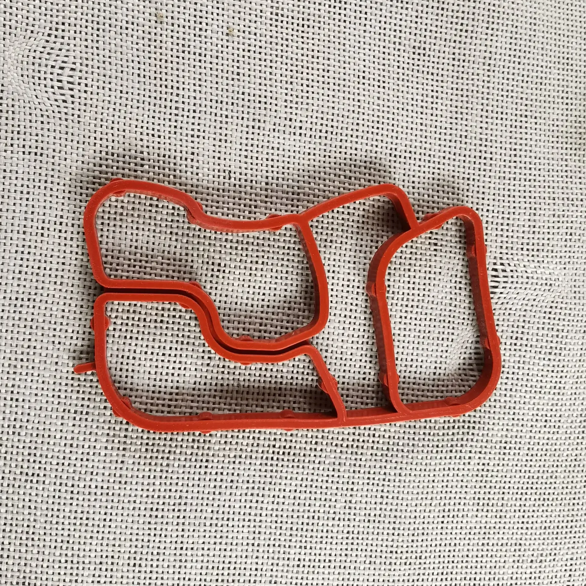 Oil Cooler Gasket Seal 2PCS For 06J117070A Golf A3 2008-2013 2.0T 06J117070C 06J115441A 06J115441 06J117070 oil cooler kit