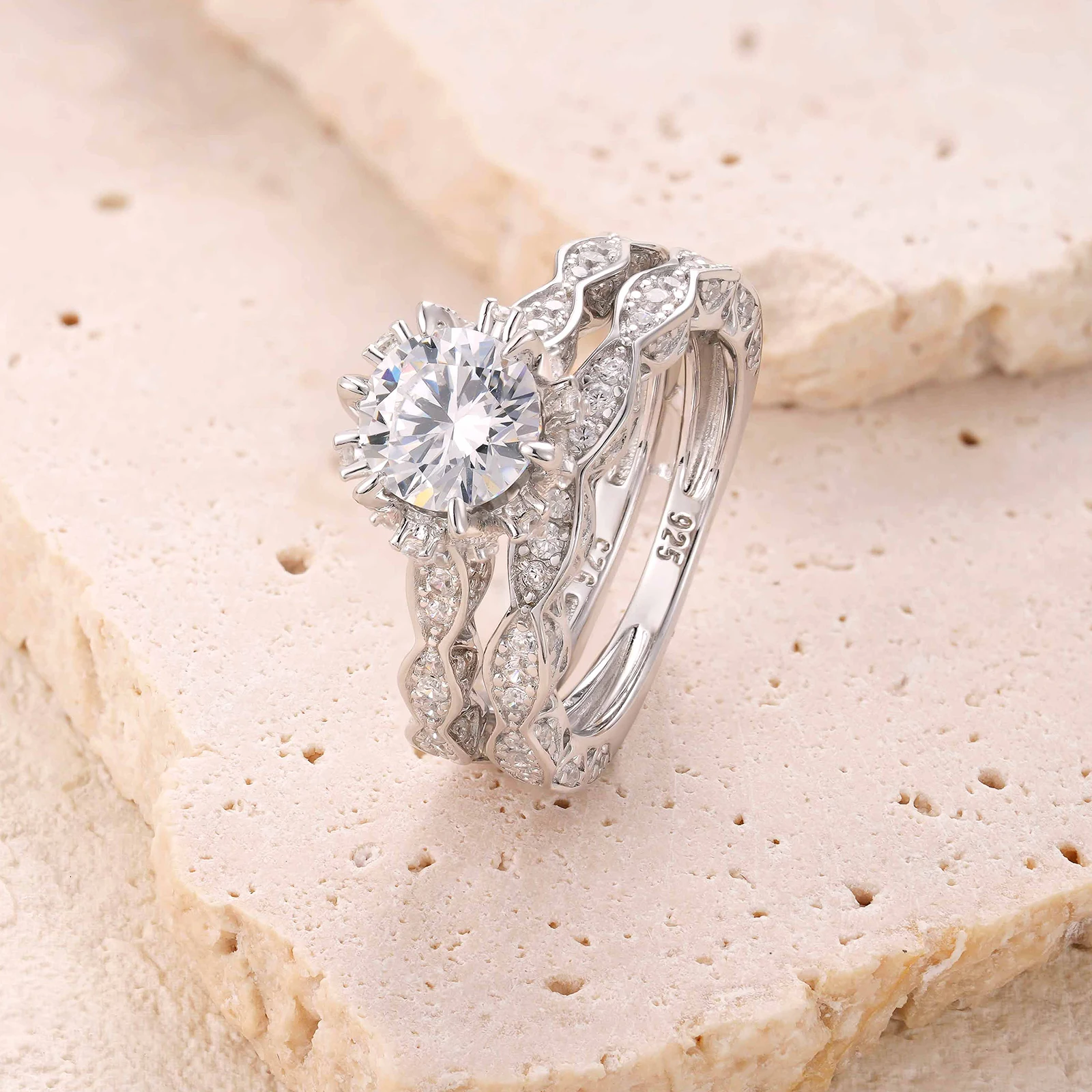 Art Deco .58ct. Diamond Antique Wedding Ring - Set Platinum - J39351 - Ruby  Lane