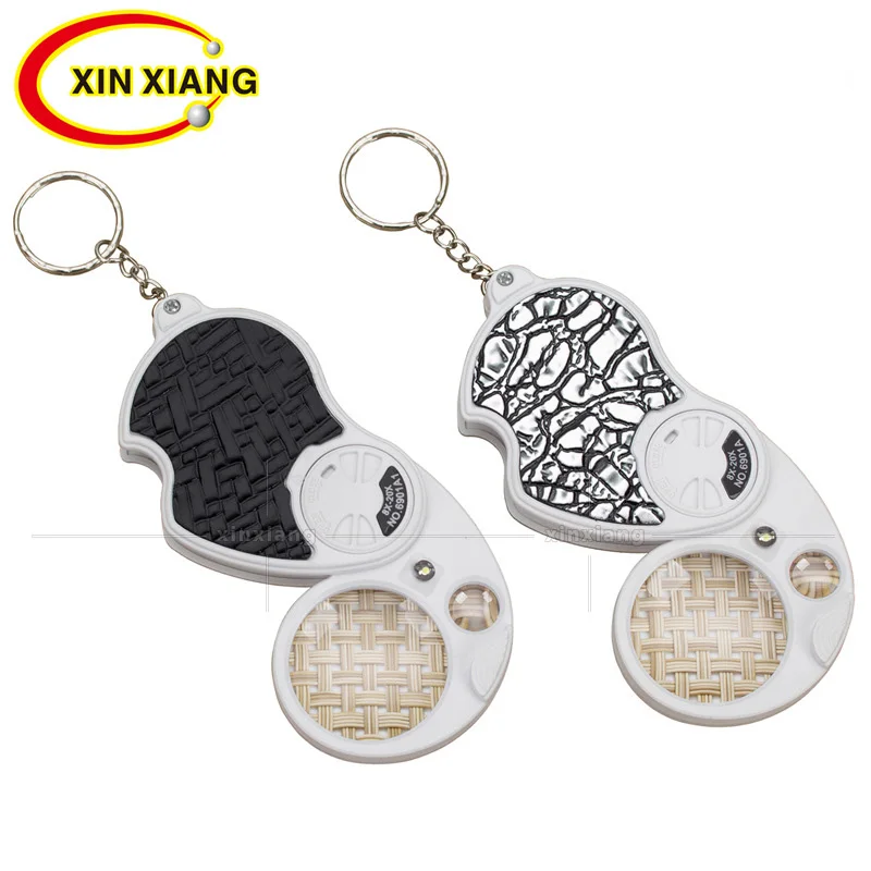 Mini Pocket Folding Jewelry Magnifier Magnifying Eye Glass Magnifier Jeweler Use 