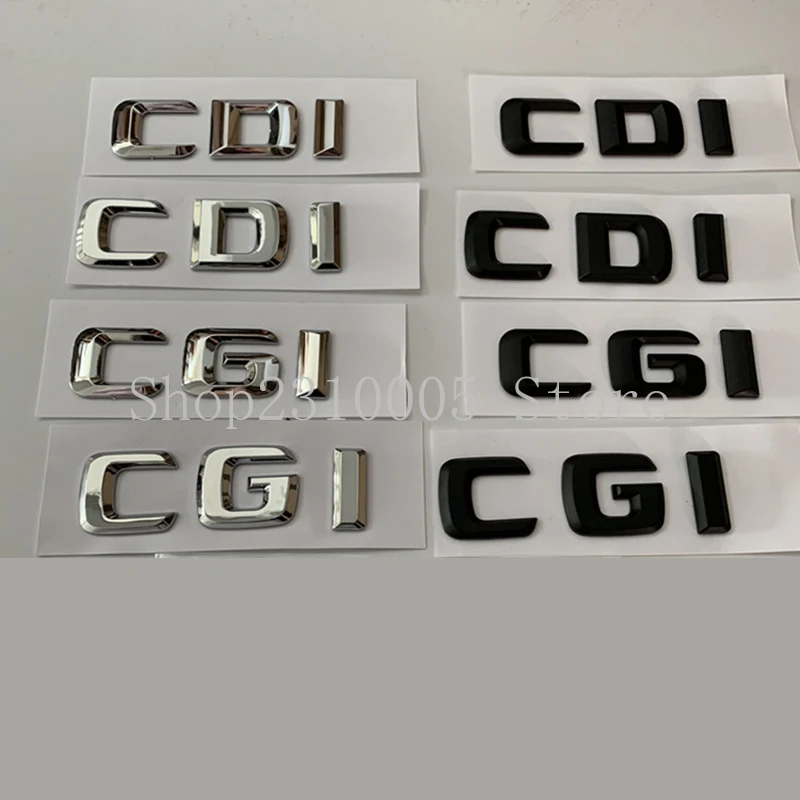 VISIYUBL 3D Chrom Abzeichen Für Mercedes - CDI 4MATIC B260 Emblem W246 W245
