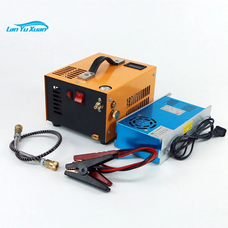 Mini Compressore Elettrico Automatico 12V 4500Psi Pcp Compressore D'Aria 300 Bar