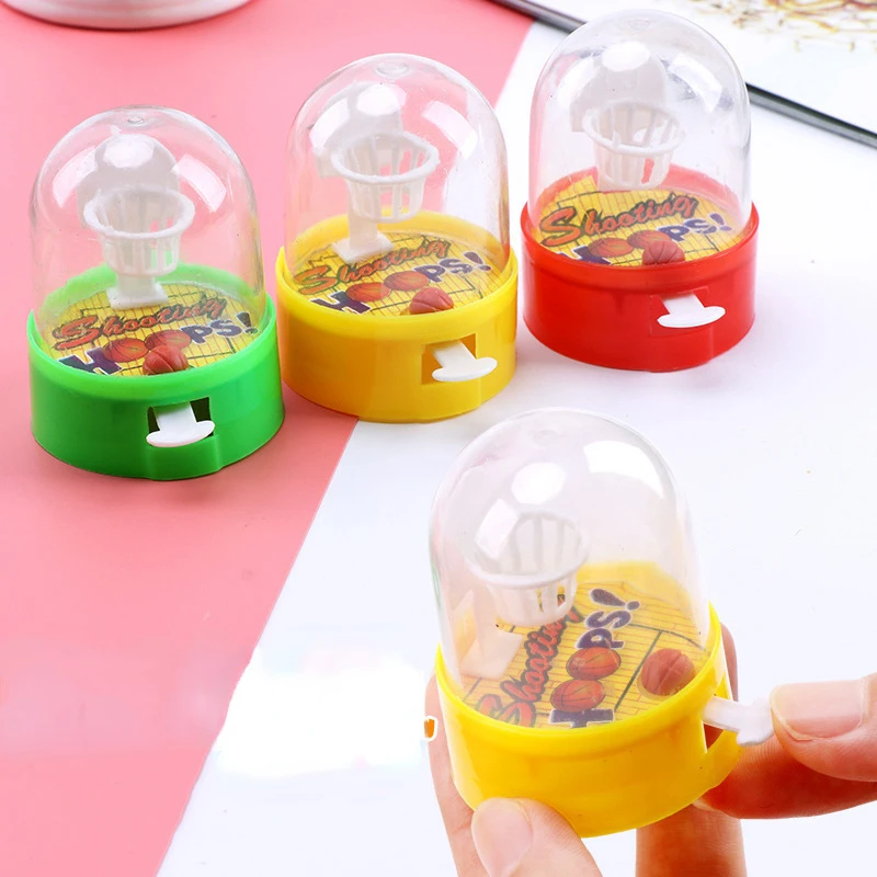 

12Pcs Mini Desktop Fingers Basketball Shooting Game Toys Kids Birthday Party Favors Supplies Pinata Filler Bag Sport Theme Party