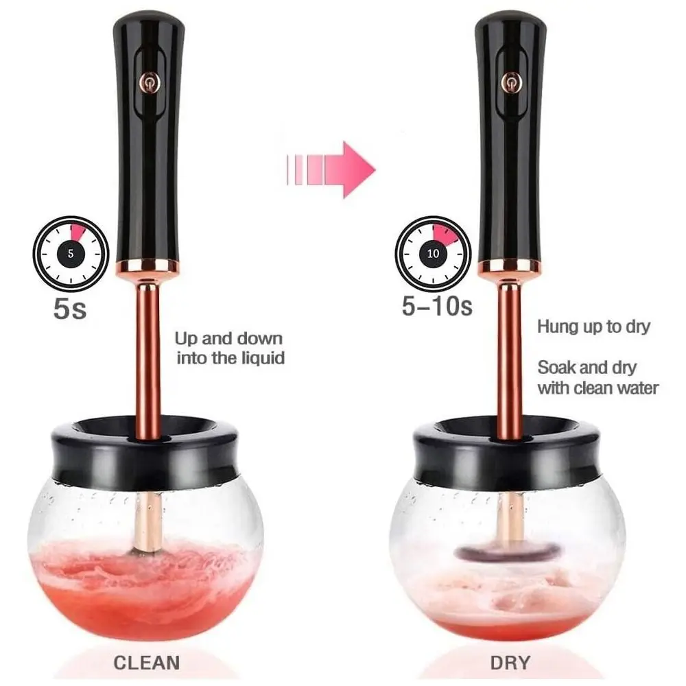 Electric Makeup Brush Cleaner Cosmetics Makeup Brushes Cleaner Tools