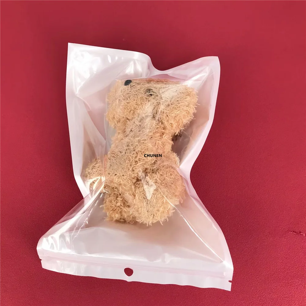 3Colors , 9CM Approx. Fluffy Dog Plush Stuffed Toy , Key Chain Doll
