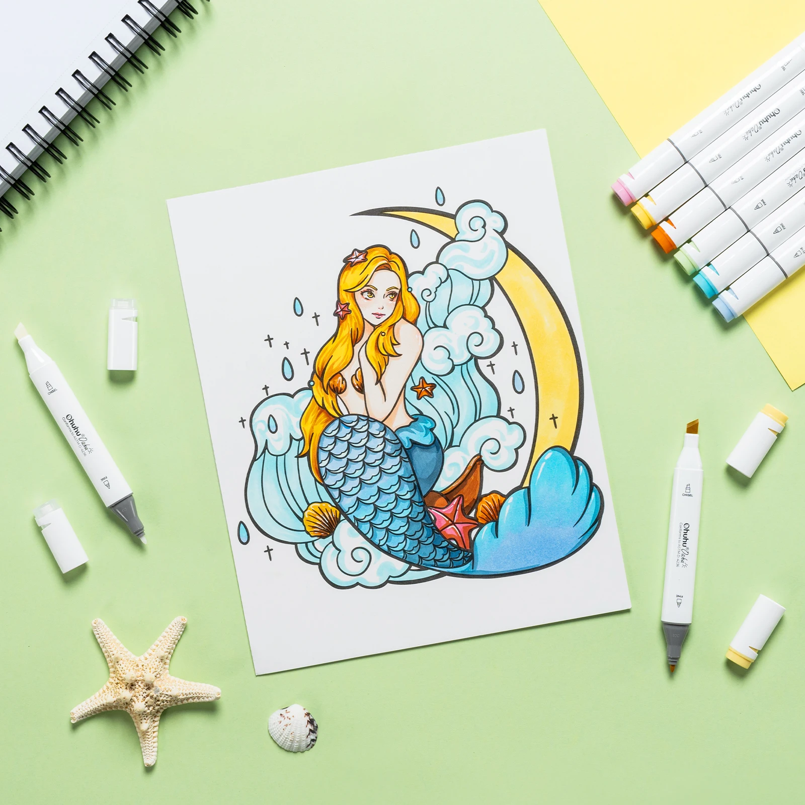 Set di pennarelli Copic per schizzi a doppia testa per artisti, 30