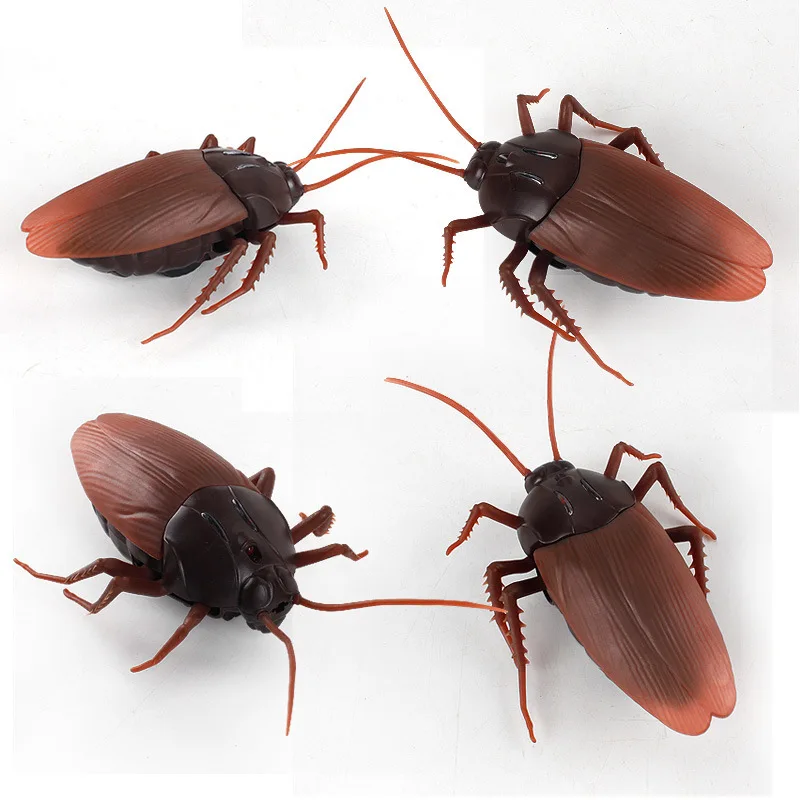 Hot Toy Infrared Remote Control Electric Cockroach Simulation Induction Cockroach Puzzle Trick Boy Toy Simulation Prank Joke 3