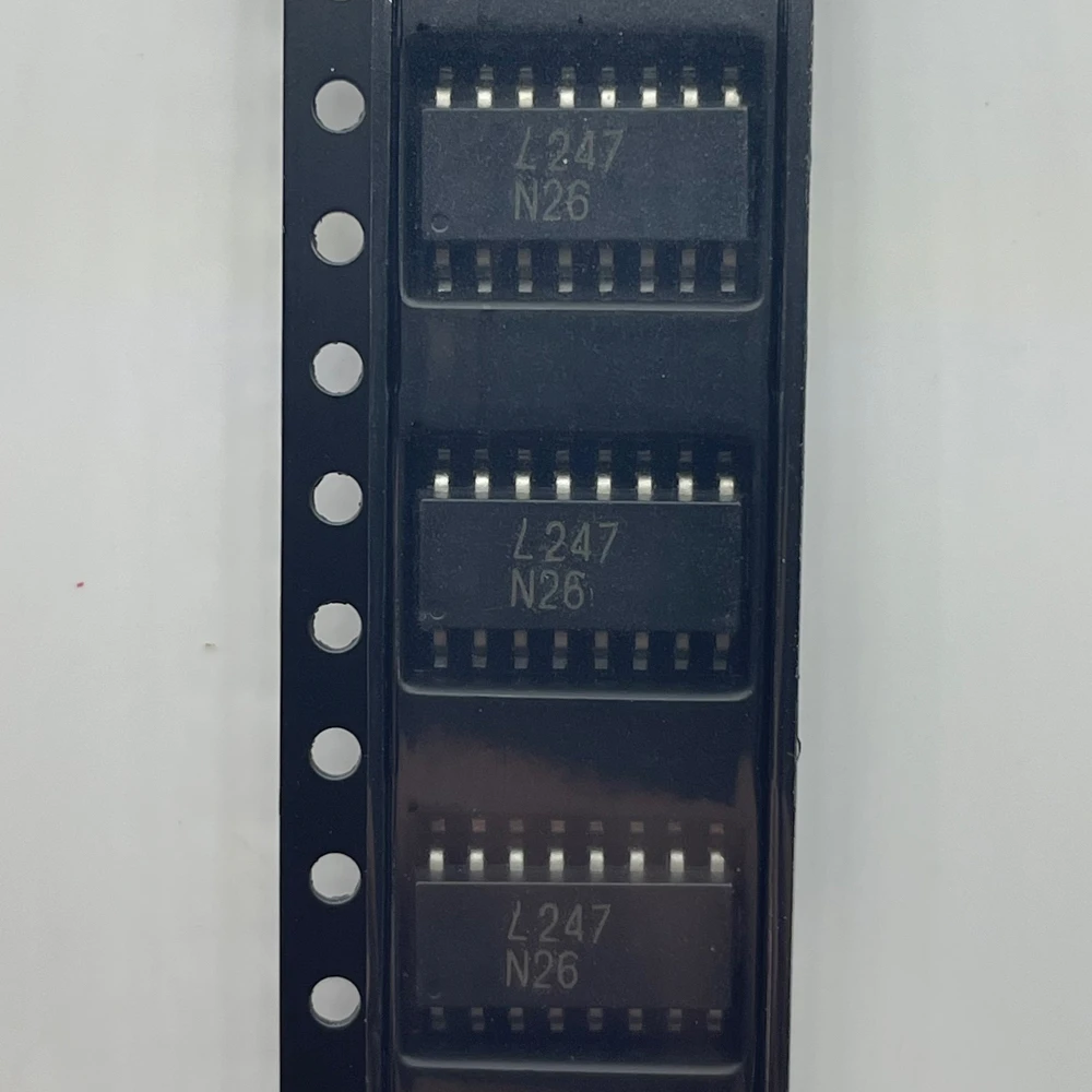 

5 шт./Новинка, оригинальная фотовспышка, SOP16 L247, четырехсторонний транзистор