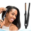 Mini Teddy Wave Hair Straightener Thin Pencil Flat Iron Titanium Professional Salon Hair Curler for Short Hair for men and women 5