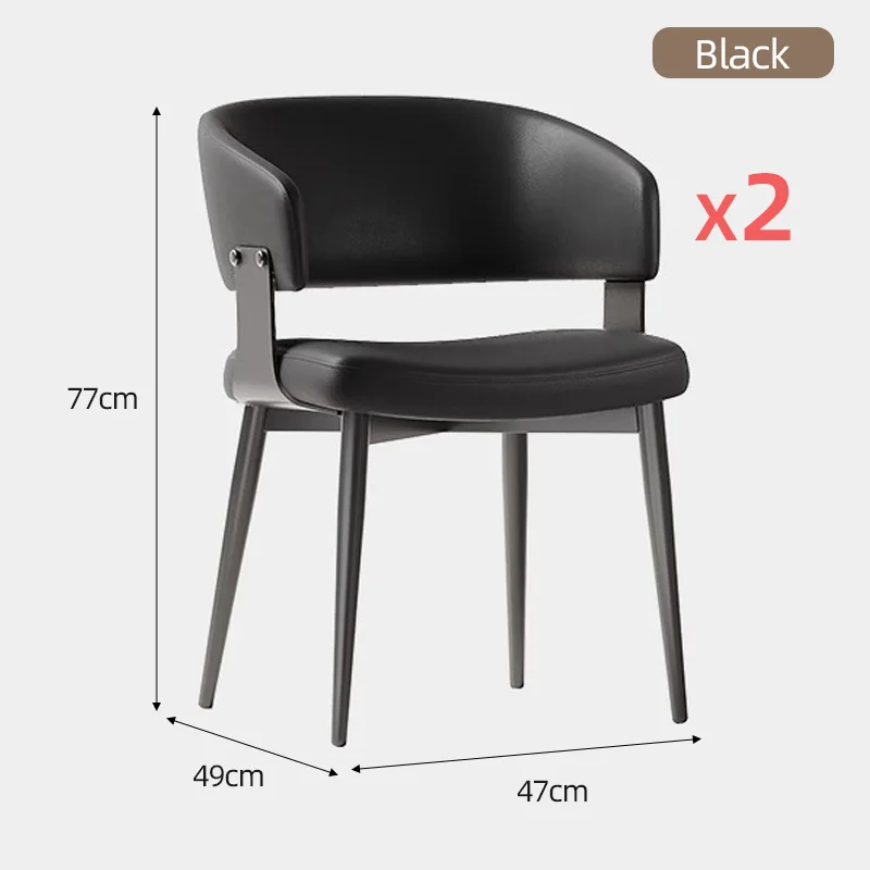 2 pieces-Black