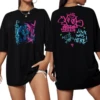 Arcane Broken Jinx Graffiti Art Extra Large T-shirt O-Neck Short Sleeve Fashion Oversize Shirts 1