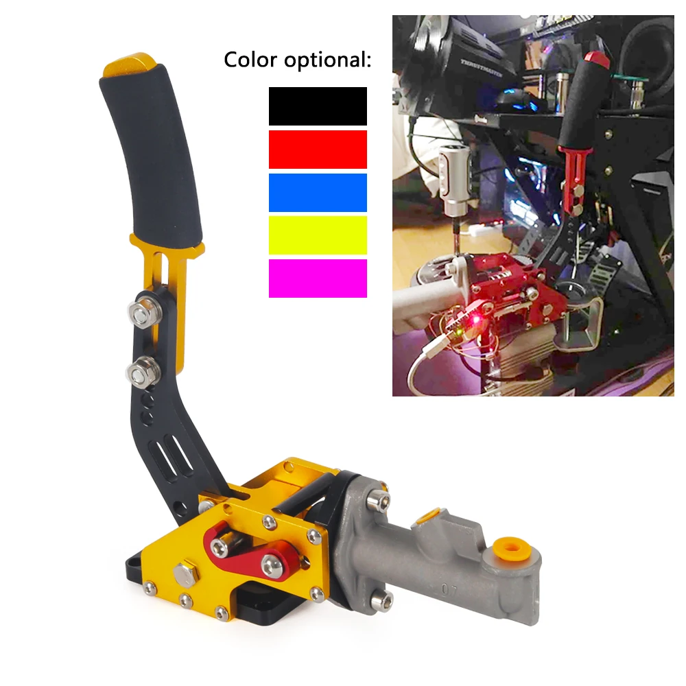 Aluminum Alloy Universal Hydraulic Handbrake Lever Drift Hand brake E-Brake Racing RED BALCK BLUE GOLD PURPLE COLOR racing gear shifter
