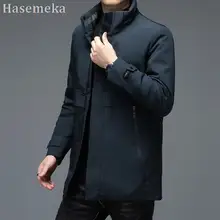 

Top Grade New Designer Brand Casual Fashion With Hood Winter Jacket Men Duck Down Windbreaker Puffer Coats Mens Clothing 2021