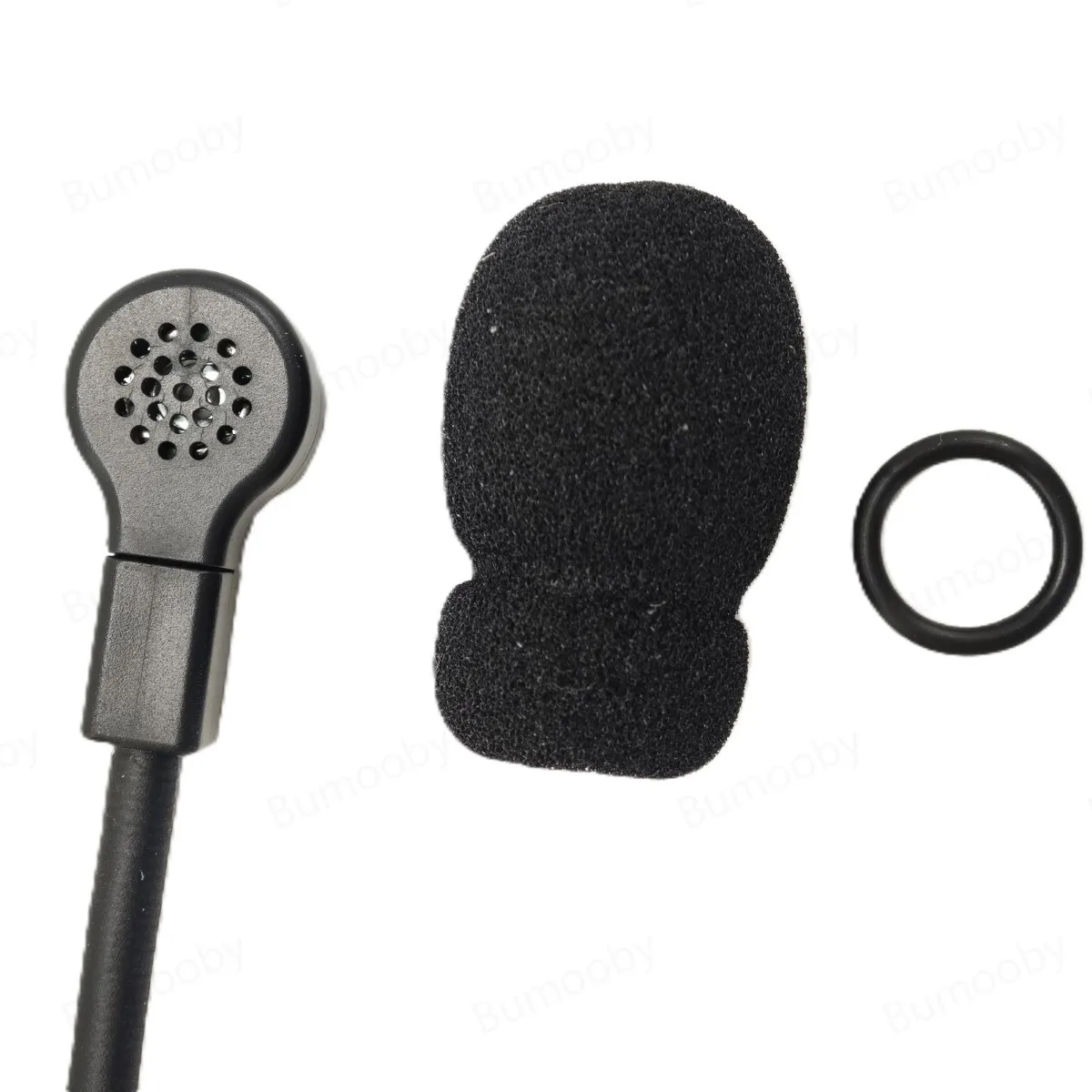 150 Ohms Miniature Dynamic Noise Cancelling Microphone Flexible Boom for Racing Radios Helmet