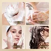 SADOER Milk Facial Soap Face Wash Foam Facial Cleanser Body Universal Moisturizing Brightening Handmade Face Soap Skin Care 3