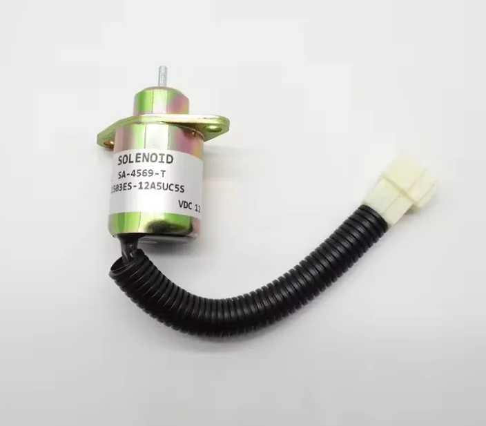 D905 D1005 D1105 V1305 Fuel Shut Off Stop Solenoid 17454-60010 for Kubota Tractor Engine Repair Parts Kit