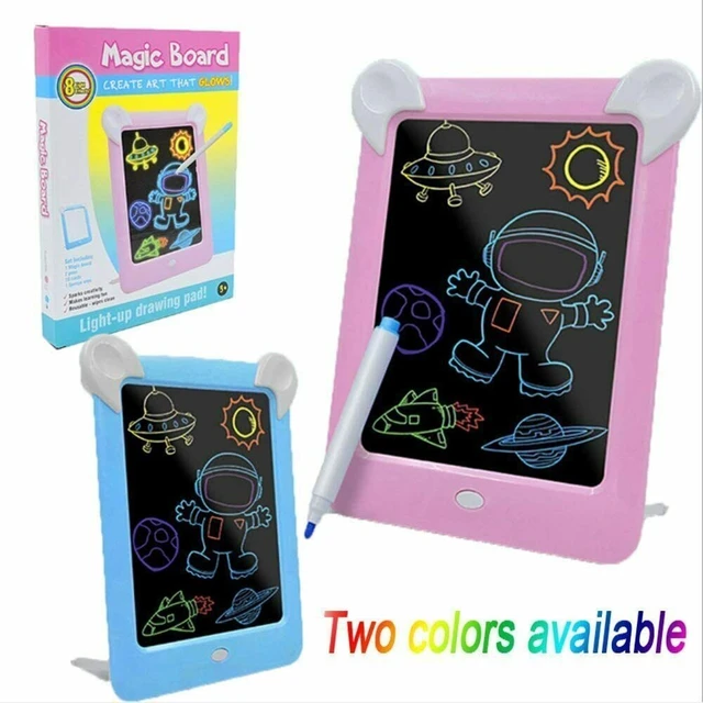 Kids slate magic pad light up led drawing tablet with extras Multicolor at  Rs 210/piece, ड्रॉइंग स्लेट in Delhi