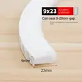White 9 x 23