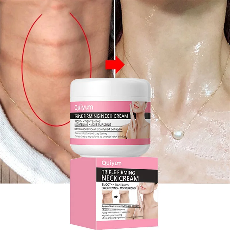 

Neck Firming Wrinkle Remover Cream Anti Wrinkle Tightening Removing Melanin Rejuvenation Skin Whitening Neck Skin Care Products