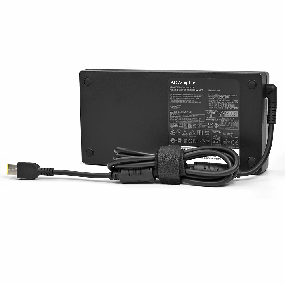레노버 씽크패드 9000P 9000K Y9000K Y9000X용 300W 20V 15A USB AC 노트북 어댑터 충전기 SA10R16956 ADL300SDC3A 전원 공급 장치