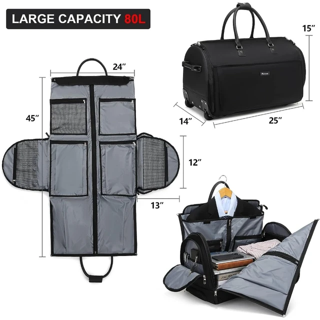 Carry On Rolling Garment Bag