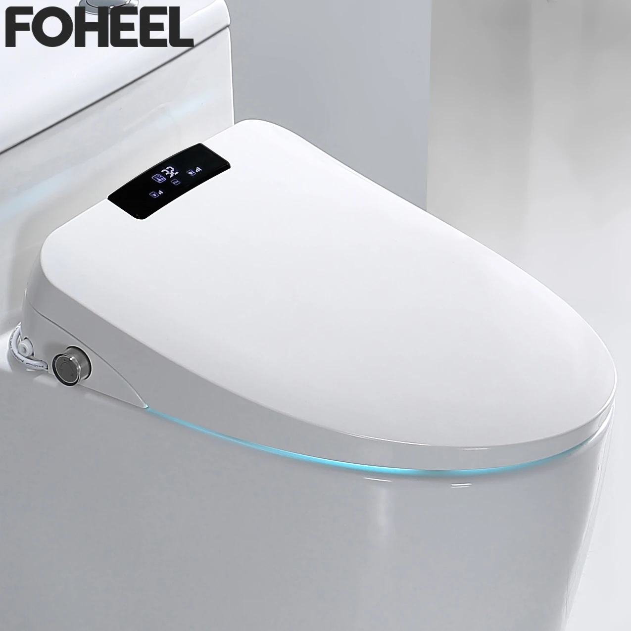 Foheel Display Lcd Bidet Sedile Riscaldante Intelligente Wc Auto Open Smart Toilet Cover Elettronica