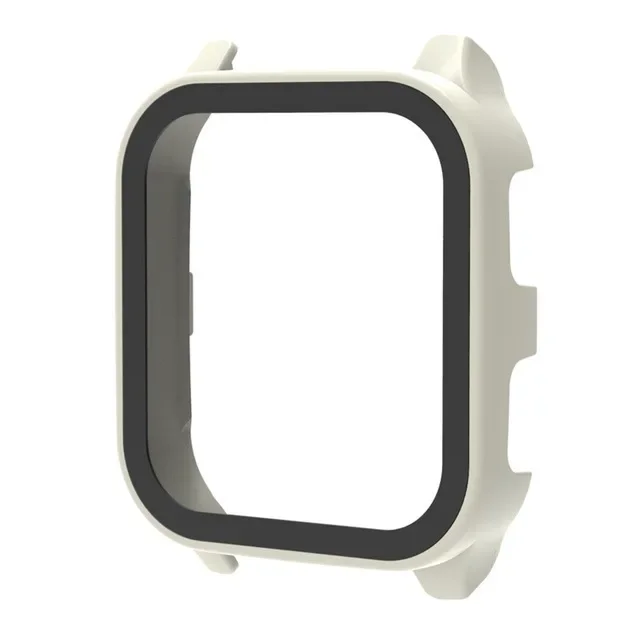 Premium Hard PC Case with Tempered Glass Screen Protector for Smartwatch Accessories