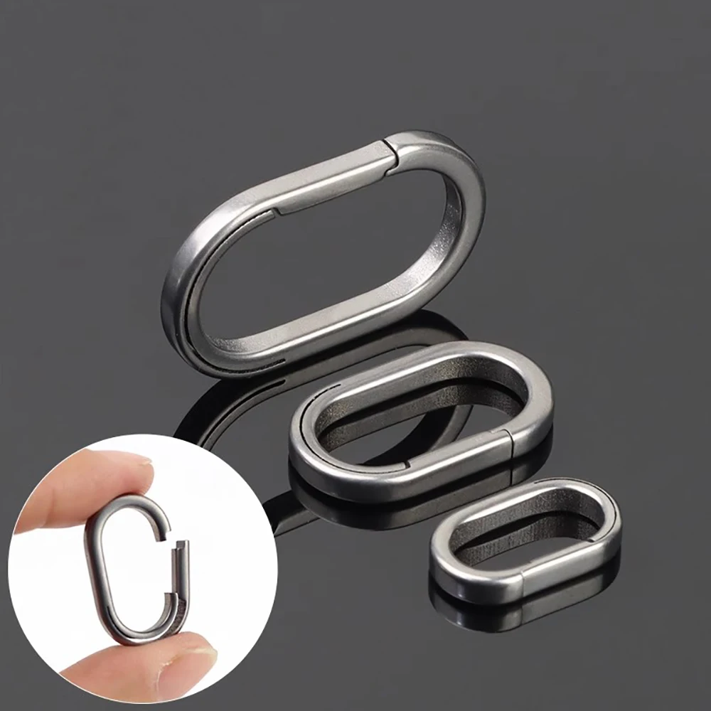 Titanium Alloy Quickdraw Keychain - Lightweight EDC Carabiner