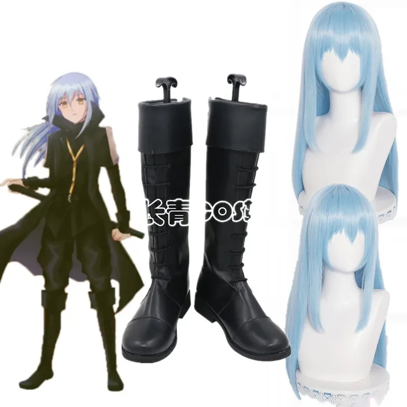 

Rimuru Tempest Cosplay Boots Anime That Time I Got Reincarnated as a Slime Cosplay wigs Adult Role play Party Carnival Boots