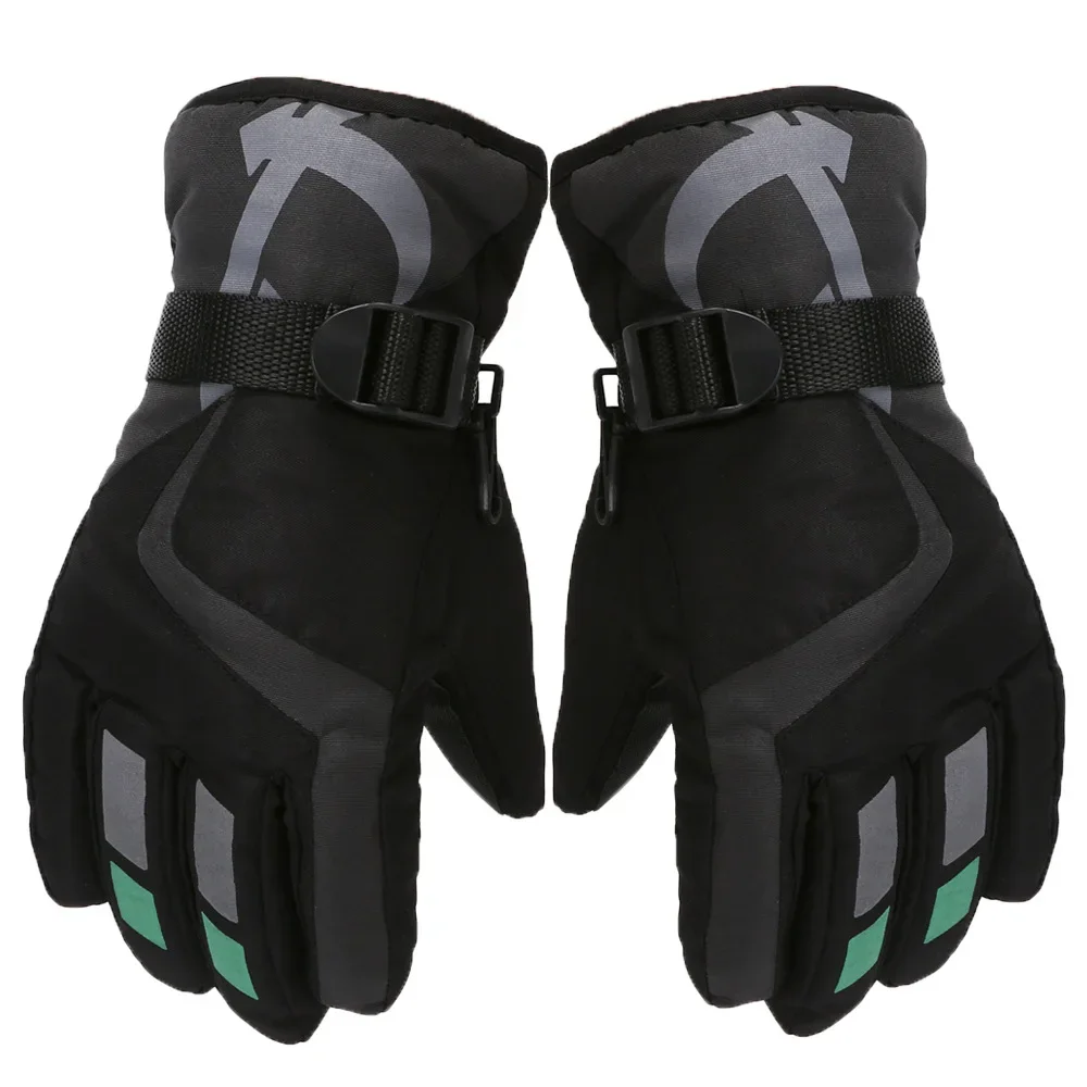 Winter Snow Warm Gloves for Children Aged 3-7 Years Thicken Warm Skiing Mittens Kids Boys Girls Ski Snowboard Windproof Gloves