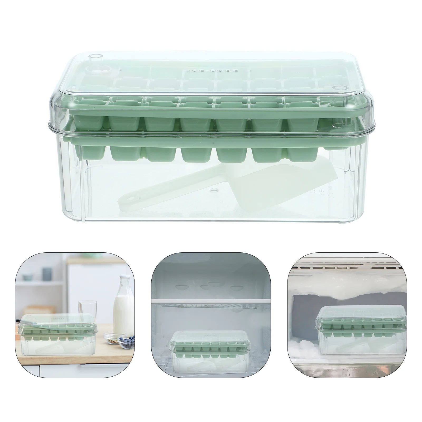 

Refrigerator Multi-grid Ice Making Artifact Mold Molds The Pet Cube Reusable Tool