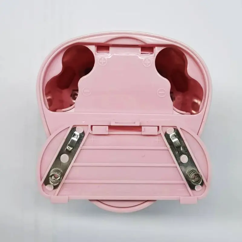 1pc 편리한 전기 이중 구멍 연필깎이 - 6-12mm 연필을 위한 빠르고 쉬운 샤프닝