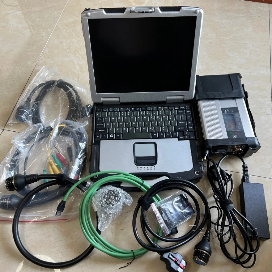 

MB STAR C5 SD Connect Software 2023 in 90% new Laptop CF30 Computer Touchscreen Car Repair Automotive Scanner