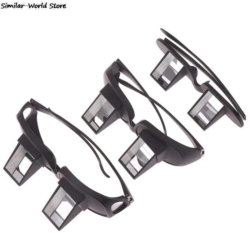 Lazy Creative Periscope Horizontal Reading TV Sit View Glasses On Bed Lie Down Bed Prism Spectacles The Lazy Glasses reading glasses