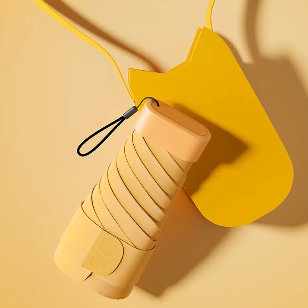 Ombrello Anti-UV Pieghevole Portatile da Donna - immagine 5