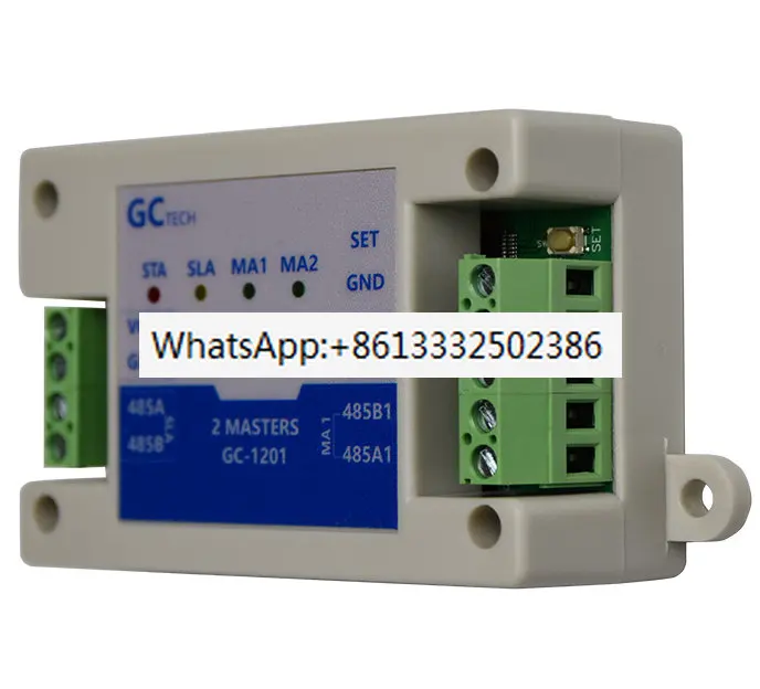 

Two Master One Slave Multi Slave 485 Repeater Buffer Snap MODBUS Dual Host Photoelectric Isolation Hub