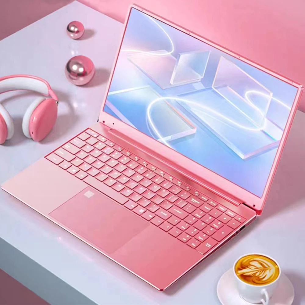 WomanLaptopWindows10OfficeEducationGamingNotebookPink15610thGenIntelCeleronJ4125.jpg