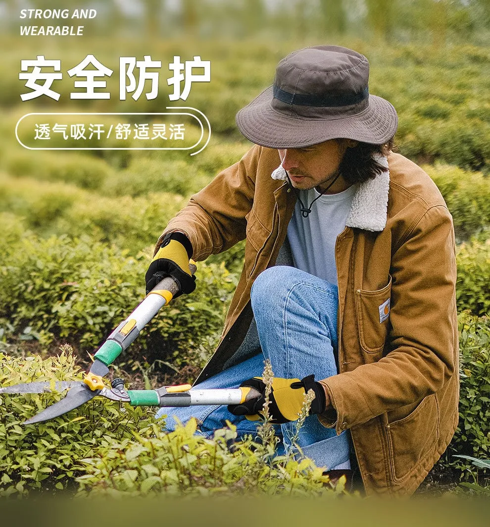 Work Gloves Men & Women, Utility Mechanic Working Gloves High Dexterity Touch Screen For Multipurpose,Excellent Grip 6
