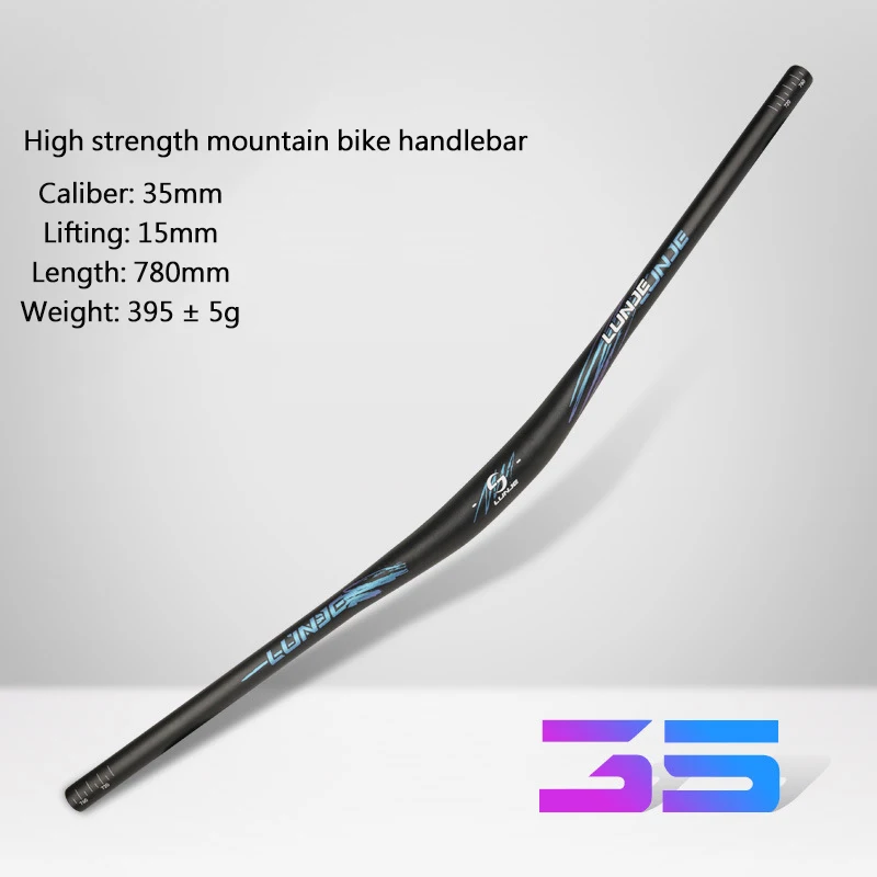 31,8 mm MTB stuurverhoger extra lang 720 mm 780 mm MTB